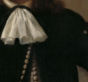 Portret van een zee-overste, waarschijnlijk vice-admiraal Aert van Nes (1626-1693), Ferdinand Bol, 1667